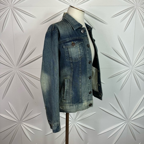 Lynyrd Skynyrd Trunk | LTD Limited Edition Distressed Denim Jacket ✨NWOT✨ - Picture 11 of 16